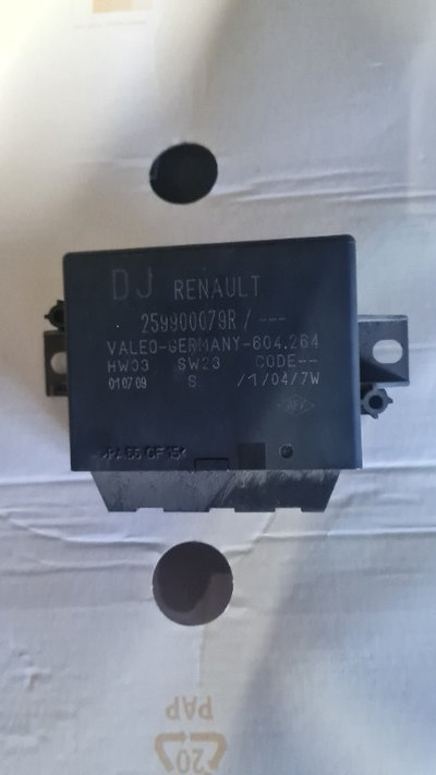 Calculator modul senzori parcare renault laguna 3 