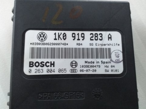 Calculator modul senzori parcare VW Golf 5 ,Jetta cod produs:1K0919283A 0263004065