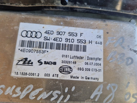 Calculator modul suspensii Audi A8 cod 4E0907553F 4E0910553H ATE