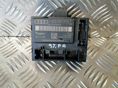 Calculator modul usa stanga fata Audi A6 C6 2004-2