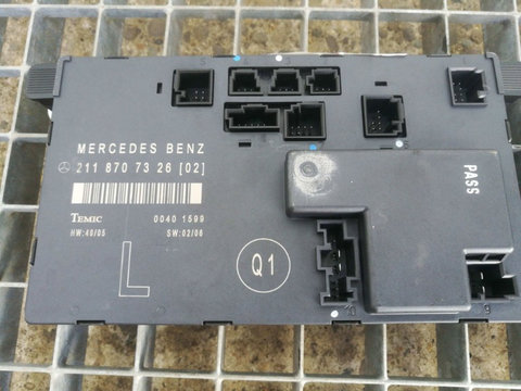 Calculator-modul usa stanga fata Mercedes W211 E Class 2004-2009