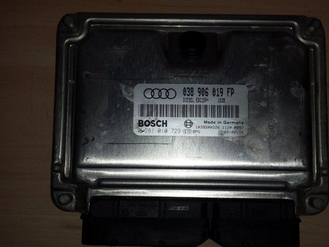Calculator motor 038906019FP, 0281010729, Audi A4 (8E, B6) 1.9 tdi, AWX