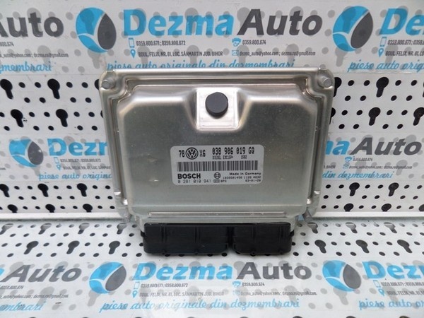 Calculator motor, 038906019GQ, 0281010941, Vw Pass
