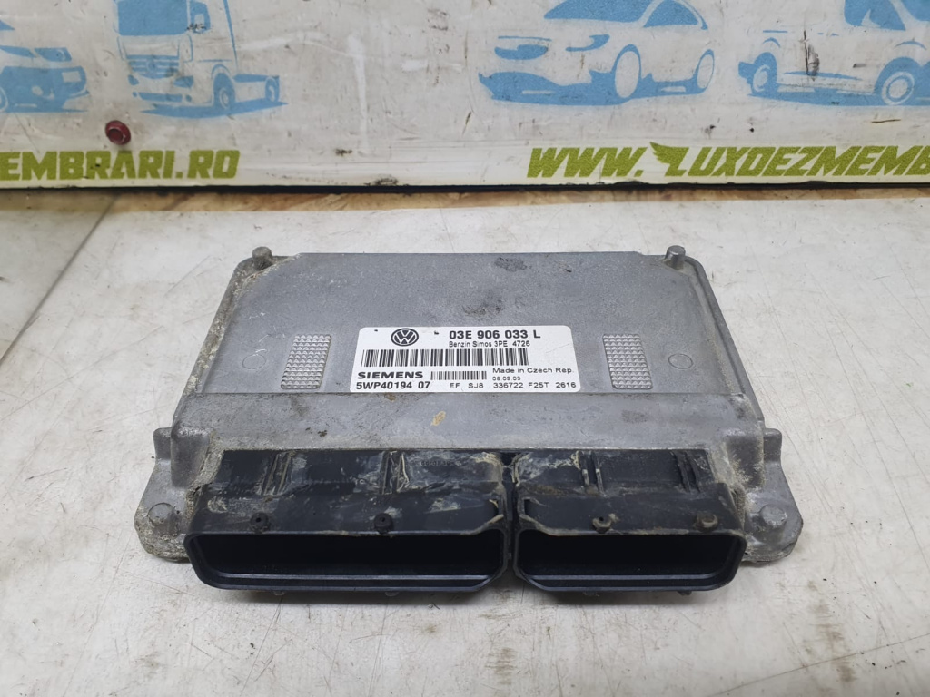 Calculator motor 03e906033L 5wp40194 Skoda Fabia 6Y [1999 - 2004]
