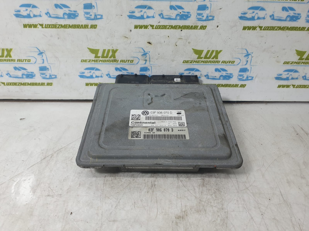 Calculator motor 03f906070d 1.2 TSI CBZB Volkswagen VW Polo 5 6R [2009 - 2015]