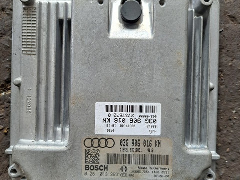 Calculator motor 03g 906 016 kn Audi A4 B7 2.0 TDI cod BPW 140 cai
