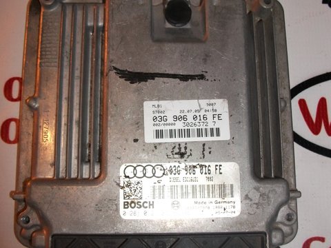 Calculator motor 03G906016FE, 0281012127 pentru Audi A4 BKE (8EC, B7)1.9 tdi