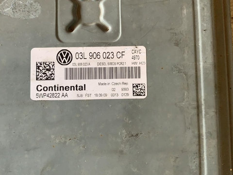 Calculator motor 03L906023CF 03L906023A Volkswagen Golf 6 VI 1.6 TDI CAY CAYC