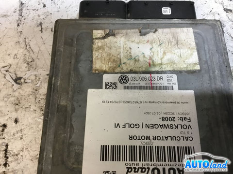 Calculator Motor 03l906023dr 1.6 TDI Volkswagen GOLF VI 2008