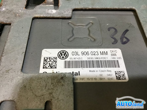 Calculator Motor 03l906023mm 1.6 TDI Volkswagen GOLF VI 2008