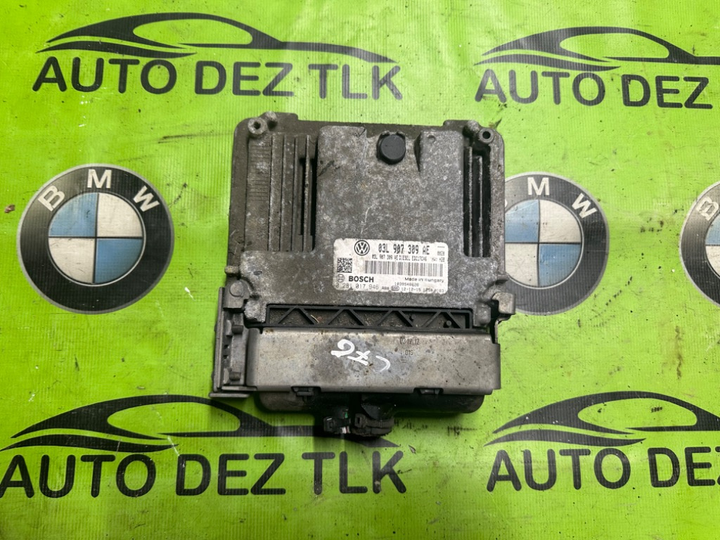 Calculator motor 03L907309AE / 0281017946 / 1039S48626 pentru VW Passat B7 CFFB