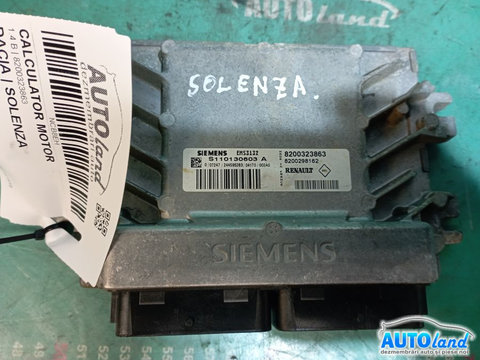 Calculator Motor 8200323863 1.4 B Dacia SOLENZA 2003