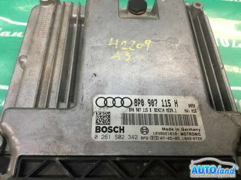 Calculator Motor 8p0907115h 2.0 B S3 Quattro,bhz Audi A3 8P 2003