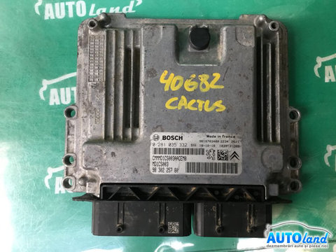 Calculator Motor 9830225780 1.5 HDI,yh01, Citroen C4 Cactus hatchback 2014