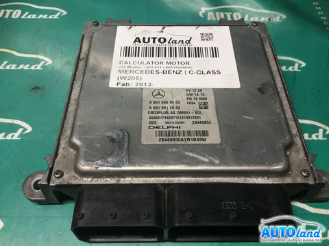 Calculator Motor A6519000603 220 Bluetec / 951.921 Mercedes-Benz C-CLASS W205 2013