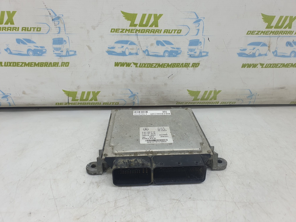 Calculator motor a6519000700 2.2 cdi Mercedes-Benz Sprinter 2 906 [2006 - 2013]