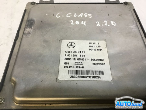 Calculator Motor A6519007401 2.2 CDI Euro 5 Mercedes-Benz C-CLASS T-Model S204 2007