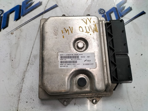 Calculator motor Alfa Romeo Mito, 2011, 1.4 i, cod piesa: 51880177