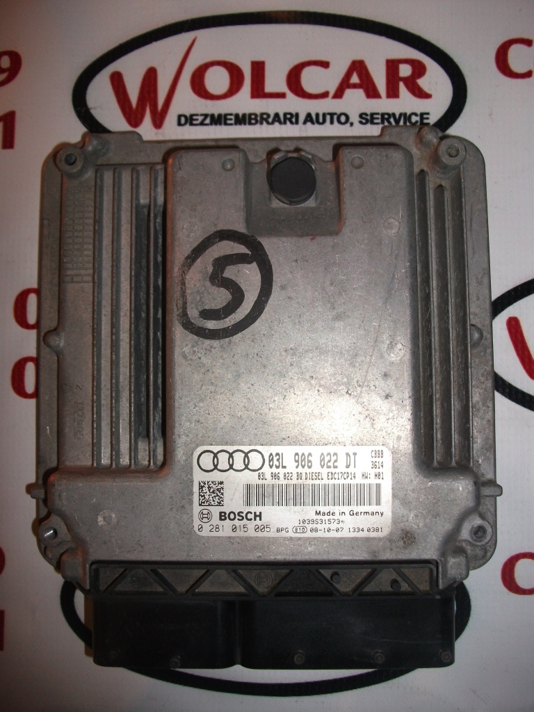 Calculator motor AUDI A3, 2.0 TDI, 170CP, 03L906022DT, CBBB