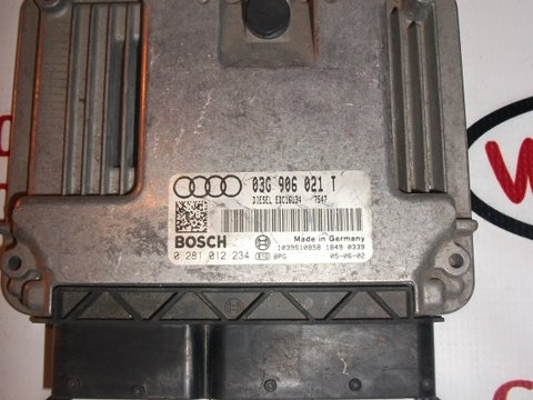 Calculator motor Audi A3 (8P) 2,0 TD,I 103KW, BMM, 03G906021T, 0281012234