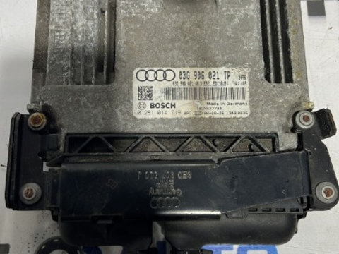 Calculator motor Audi A3 8P 2009 1.9 tdi BXE cod 03G 906 021 TP / cod BOSCH 0 281 014 719
