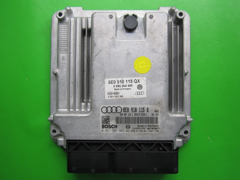 Calculator Motor Audi A4 2.0Tfsi 8E0910115Q / 0261S02362 Audi A4 an 2006 cod piesa 8E0910115Q NR445