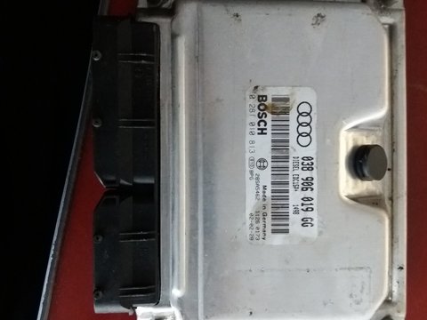 Calculator motor Audi A4 2002, 1.9 tdi, motor AVB, coduri: 038906019GG ; 0281010813