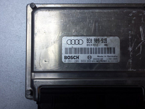 Calculator motor Audi a4 b6 1.8 turbo 2000- 8e0909518 0261206869