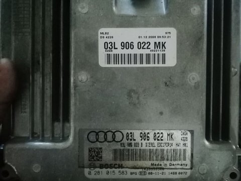 Calculator motor, Audi A4 B8 2.0 tdi, cod 03L906022MK