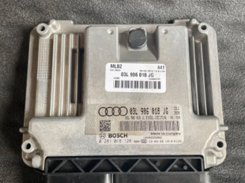 Calculator motor Audi A4 B8 A5 2.0 TDI CGLC manual 03L906018JG 0281018128 ⭐⭐⭐⭐⭐
