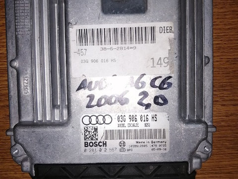 Calculator motor audi a6 c6 2.0