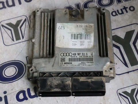 CALCULATOR MOTOR AUDI A6 C7 3.0 TDI / AN : 2011 4G0907311G