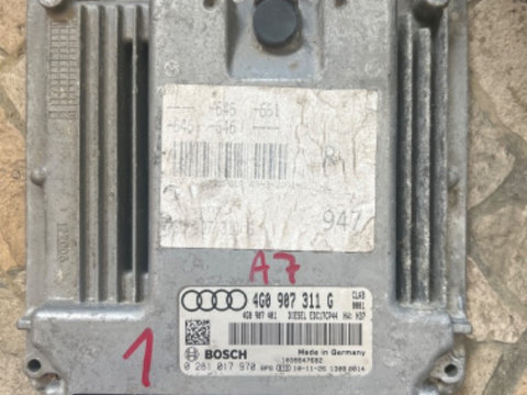 Calculator Motor Audi A7 3.0 TDI Cod 4g0907311g 0281017970