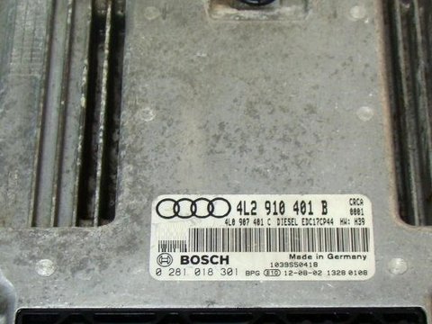 Calculator motor Audi Q7 3.0TDI 2010-2015 OE:4L2910401B/4L0907401C