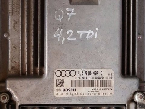 Calculator motor Audi Q7 4.2TDI 2007-2009 OE:4L0910409D/4E1907409B