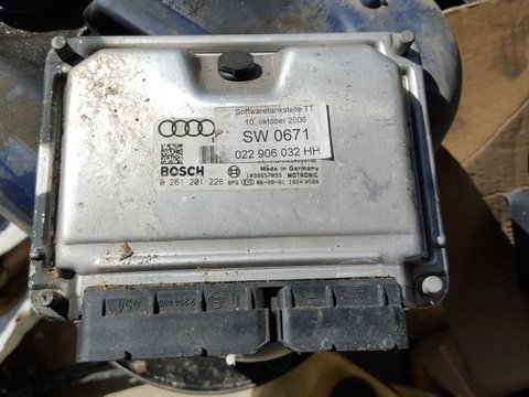 Calculator motor Audi TT 3.2 2009 0261201228 Bosch