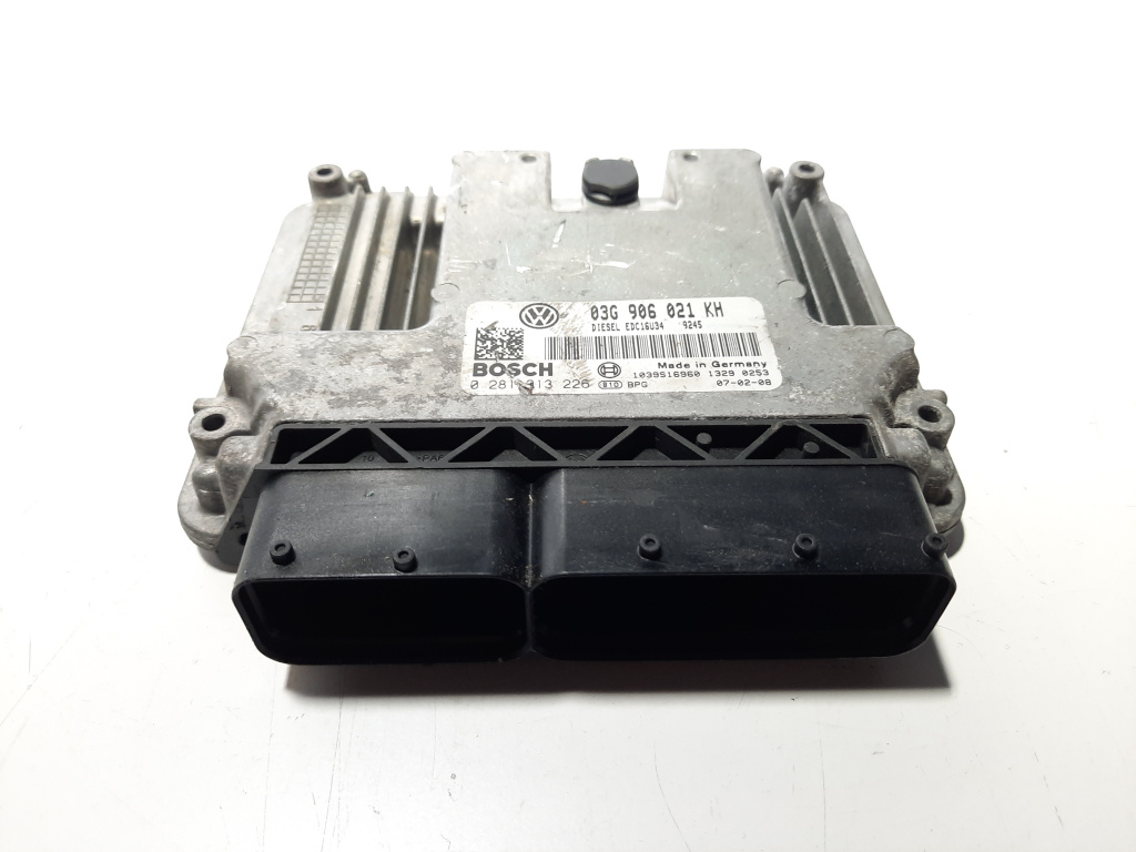 Calculator motor Bosch, cod 03G906021KH, 0281013226, Seat Toledo 3 (5P2) 1.9 TDI, BXE (idi:491441)