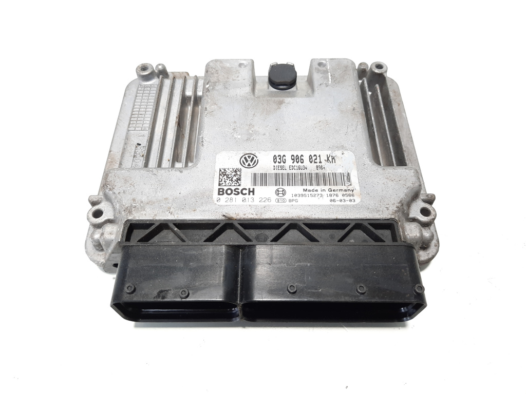 Calculator motor Bosch, cod 03G906021KH, 0281013226, Seat Toledo 3 (5P2), 1.9 TDI, BXE (idi:483177)