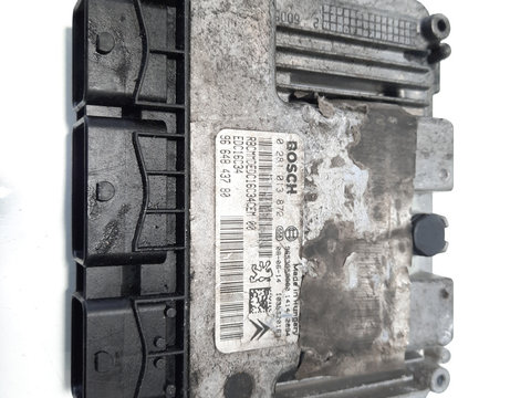 Calculator motor Bosch, cod 9664843780, 0281013872, Peugeot 206 CC, 1.6 HDI, 9HZ (idi:483583)