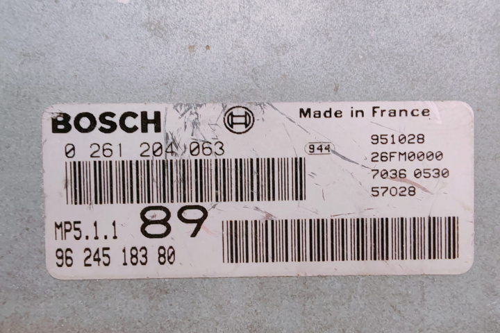 Calculator Motor Bosch ECU 0261204063 / 
