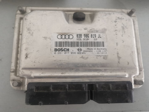 Calculator motor Calculator motor pentru Audi A4 b6 , motorizare 1.9 Diesel, cod 038906019JL, 0281011036, 28SA5652 038906019JL Audi A4