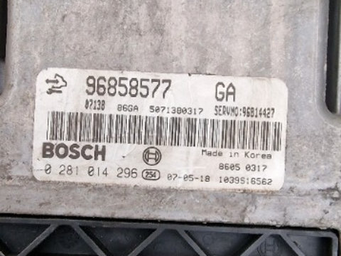 Calculator Motor Chevrolet Captiva 2.0CRDI Euro 4 cod 96858577