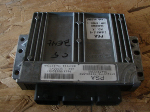Calculator motor Citroen C5 [2001 - 2004] Liftback 1.7 MT (116 hp) C5 I (DC_) 1.8 L