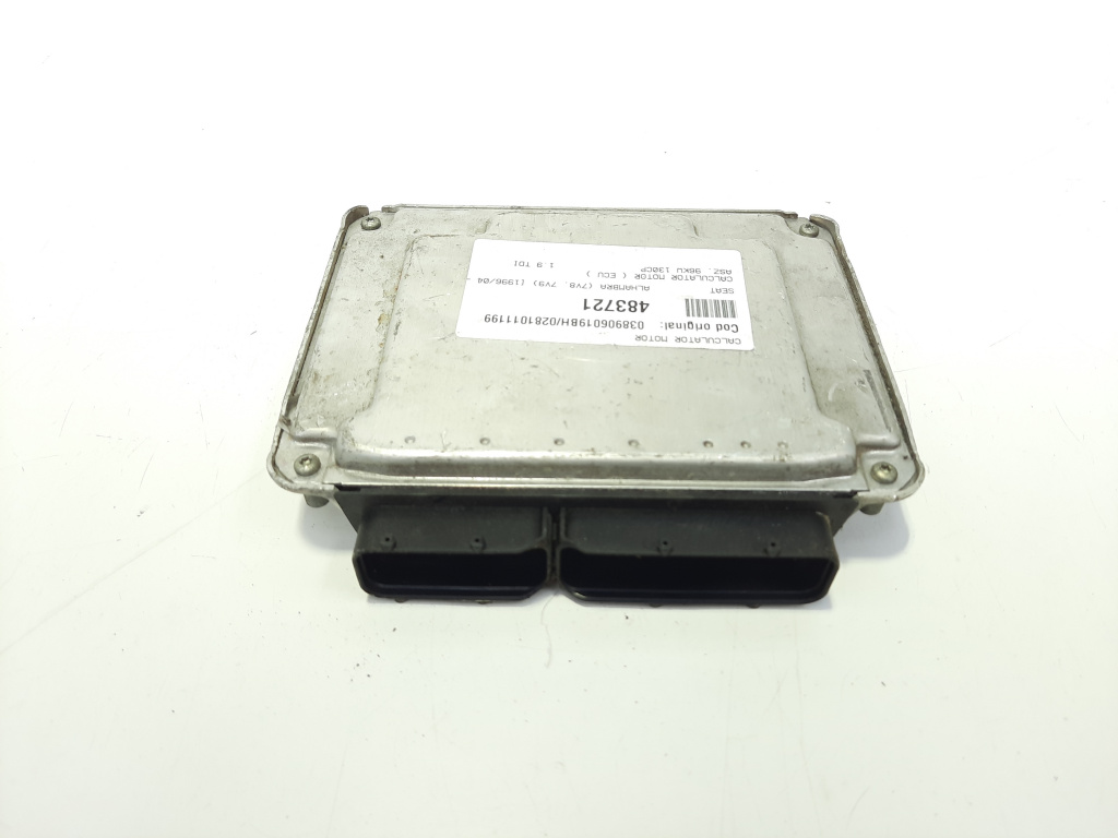 Calculator motor, cod 038906019BH, 0281011199, Seat Alhambra (7V8, 7V9) 1.9 TDI, ASZ (id:483721)