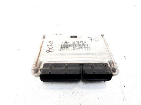 Calculator motor, cod 038906019KJ, 0281011216, Audi A3 (8L1) 1.9 TDI, ASZ (idi:535434)