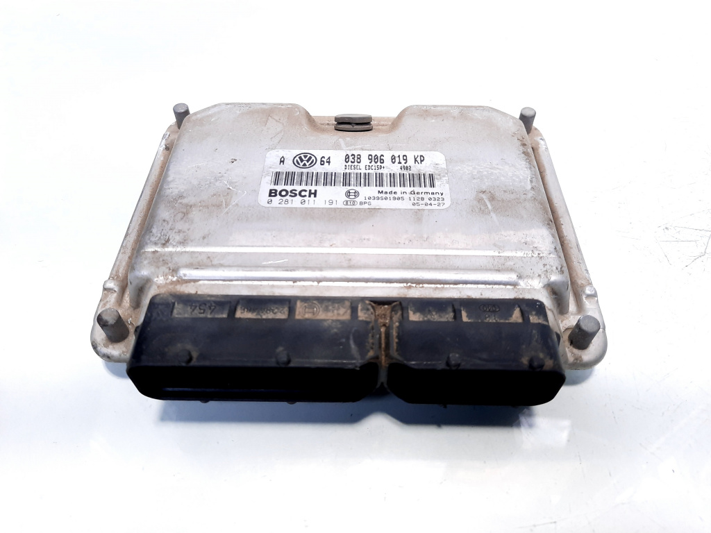Calculator motor, cod 038906019KP, 0281011191, Skoda Octavia 1 (1U2) 1.9 TDI, AXR (id:526881)