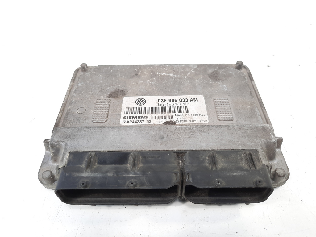 Calculator motor, cod 03E906033AM, Seat Ibiza 4 (6L1) 1.2 benz, AZQ (id:535515)