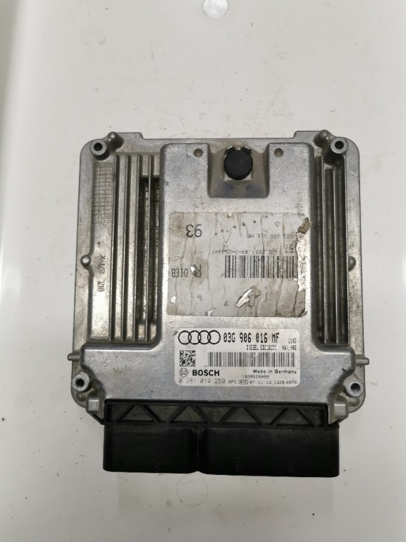 Calculator motor, cod 03G906016MF, 0281014259, Audi A6 (4F2, C6) 2.0 TDI, BRE