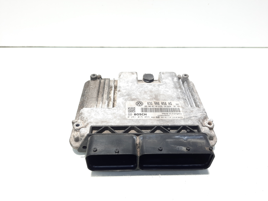 Calculator motor, cod 03G906056AG, 0281015853, Seat Ibiza 4 (6L1), 1.9 TDI, BLS (idi:587394)