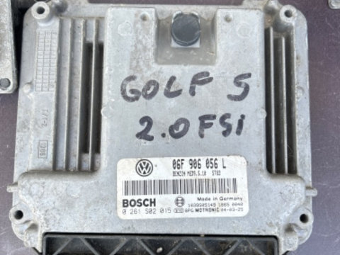 Calculator motor, cod 06F906056L, Vw Golf 5 (1K1) 2.0 FSI, BVY